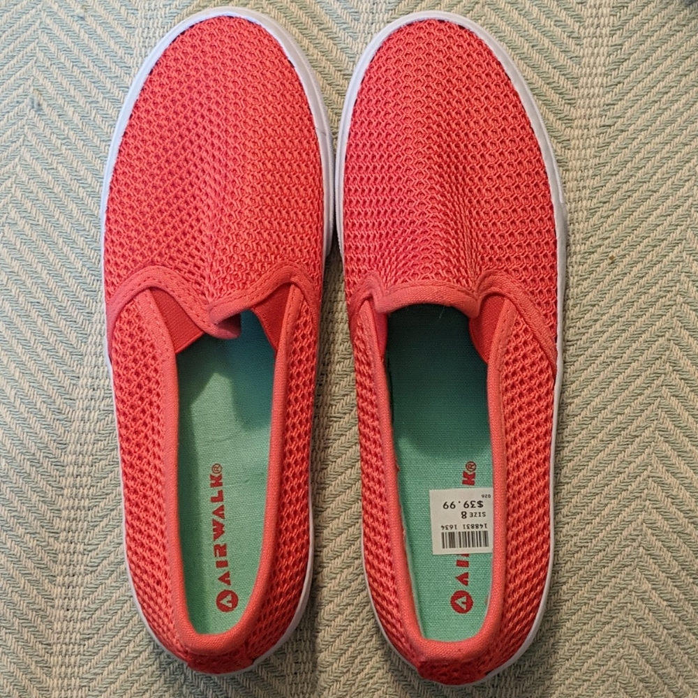 Salmon Airwalk Slip-On Shoes